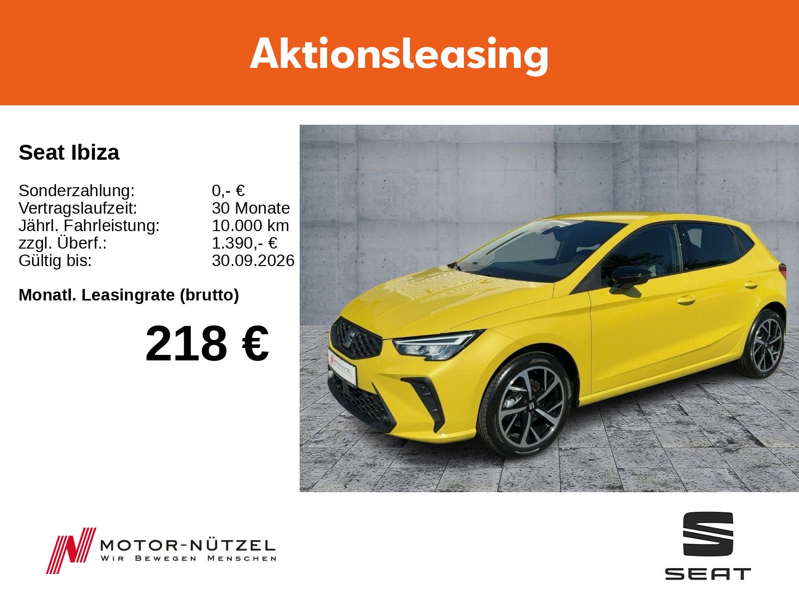Seat Ibiza 1.0 TSI 7-Gang DSG