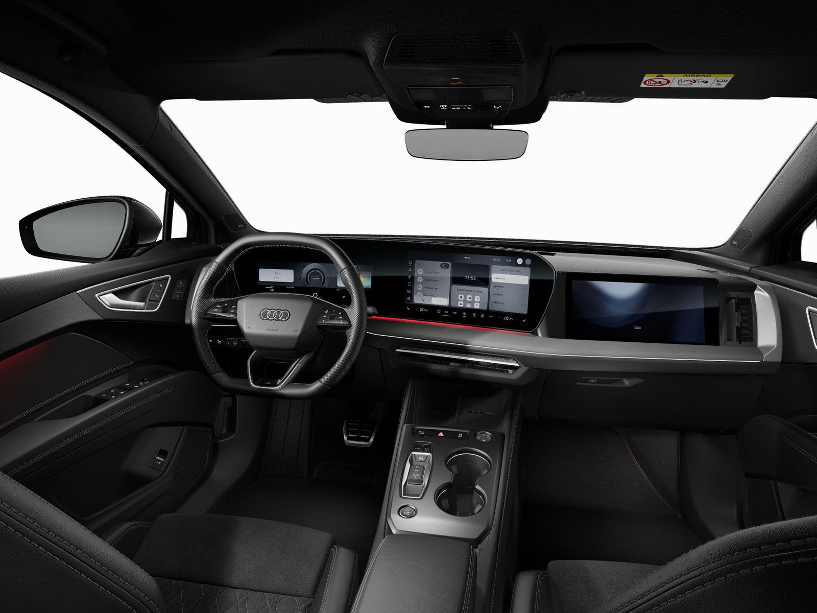 Audi Q4 Sportback e-tron quattro 220 kW HuD/Wärmepump imagem 3