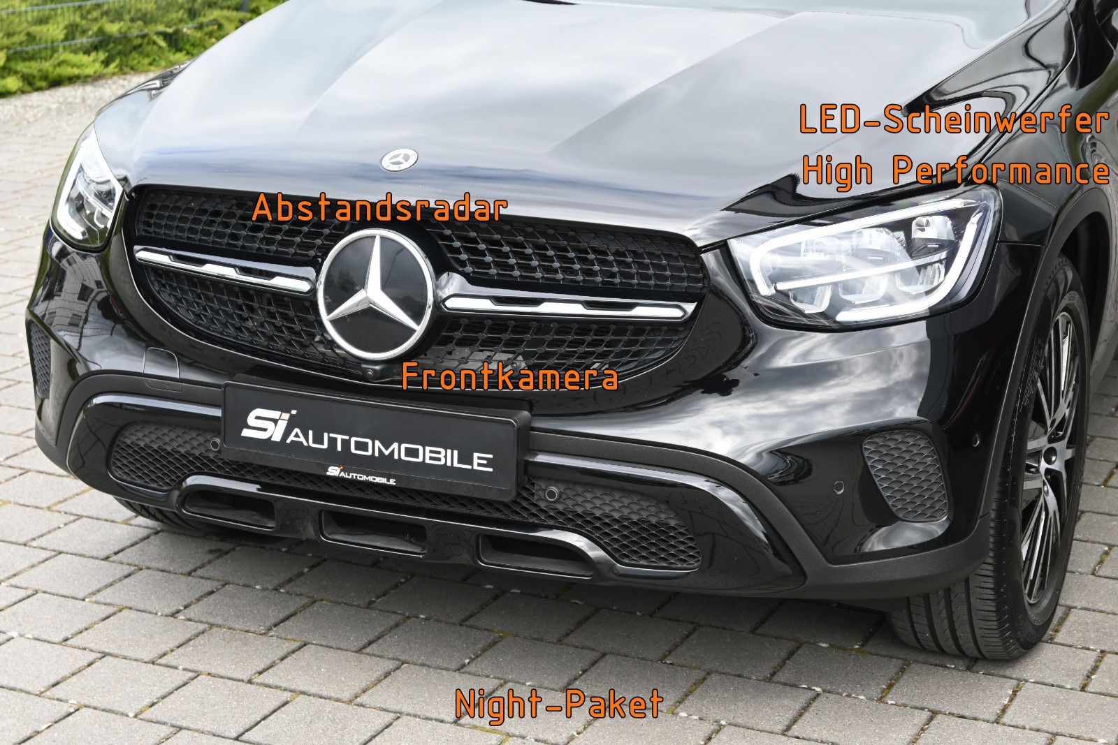 Fahrzeugabbildung Mercedes-Benz GLC 300 d 4M. Coupé NIGHT °ACC°AHK°360°STANDHEIZ