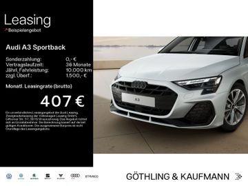 Audi A3 Sportback S line TFSI 110 kW S tronic*PANO*MA