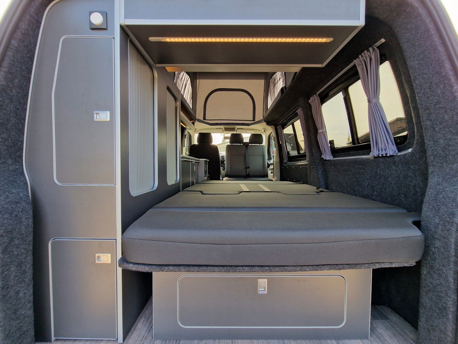 Volkswagen T6 wie California AUFSTELLDACH KÜCHE ALLTAG foto 6