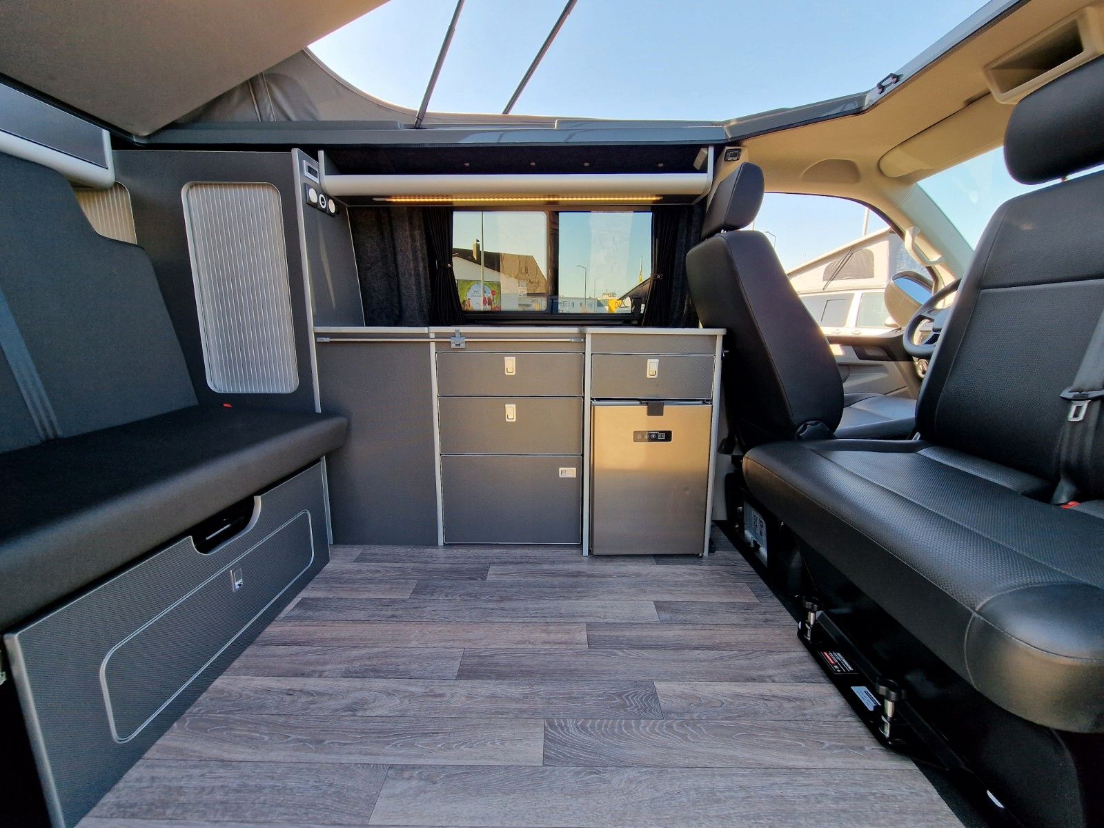 Volkswagen T6 wie California AUFSTELLDACH KÜCHE ALLTAG foto 3