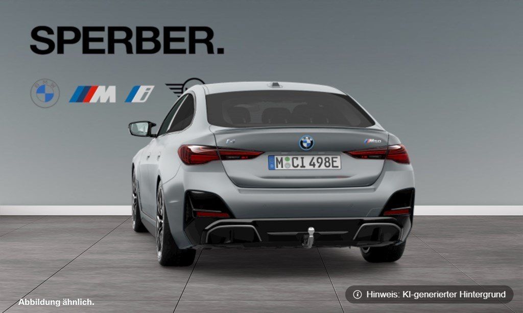 BMW i4 M50 M Technik AHK 19 Zoll Memory Frozen foto 5