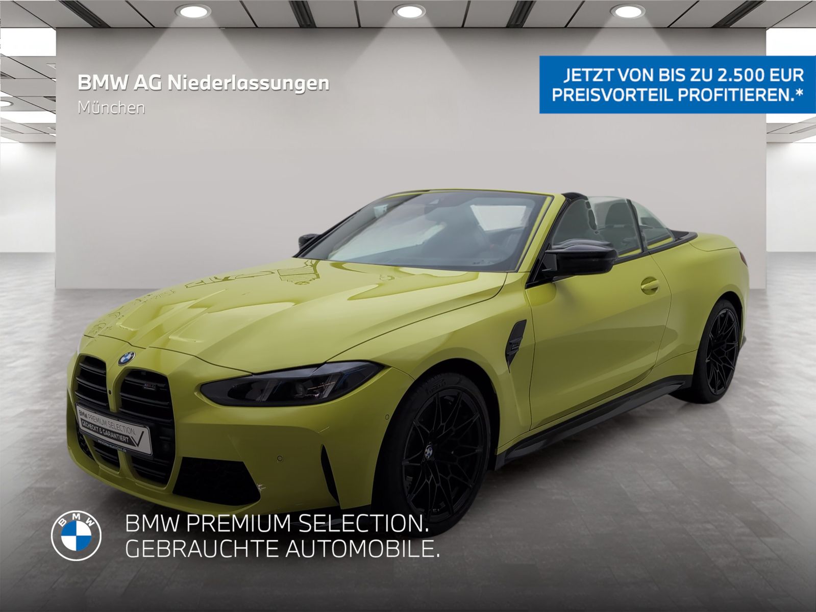 BMW M4 Competition M xDrive Cabrio Harman/K Kamera
