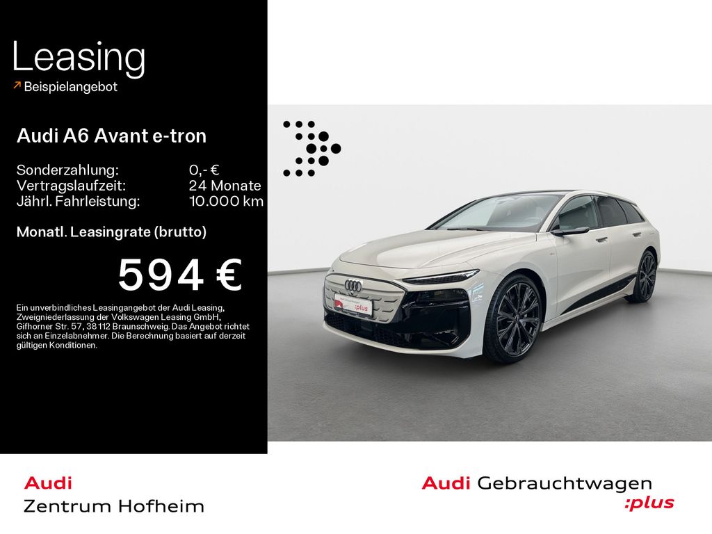 Audi A6 Avant e-tron qu S line edition one*Air*B&O*AR