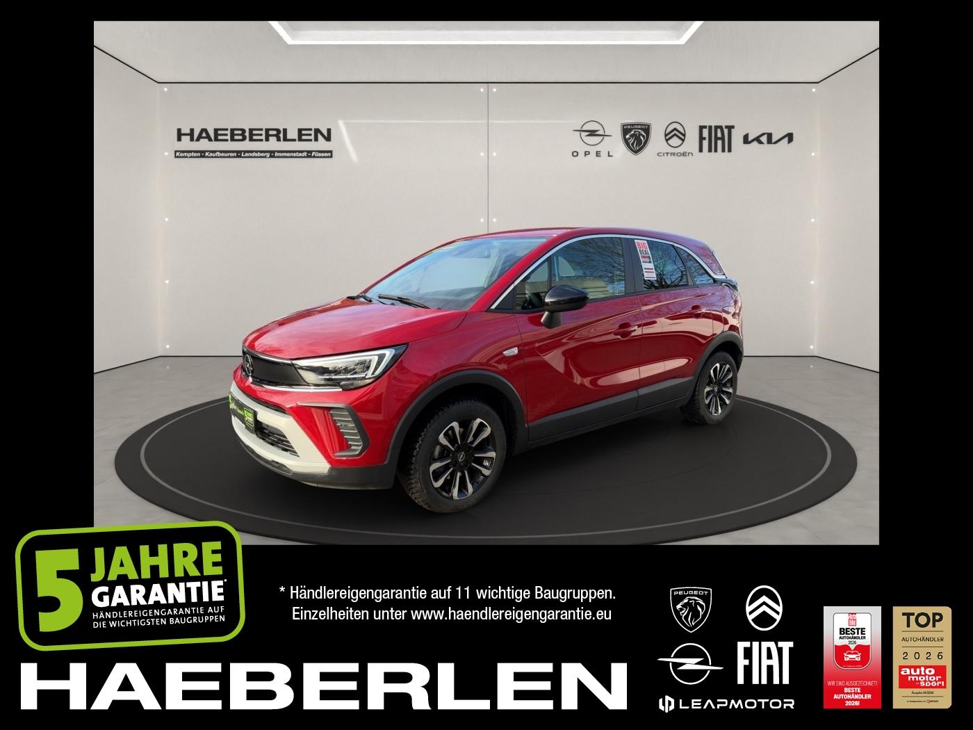 Opel Crossland 1.2 Elegance SHZ+Winterp.+2xKlima+Kam.