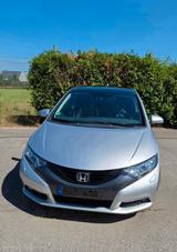 Honda Civic 1.8 i-VTEC Exec, TÜV,Glasdach, silb. - Honda Civic: Leder