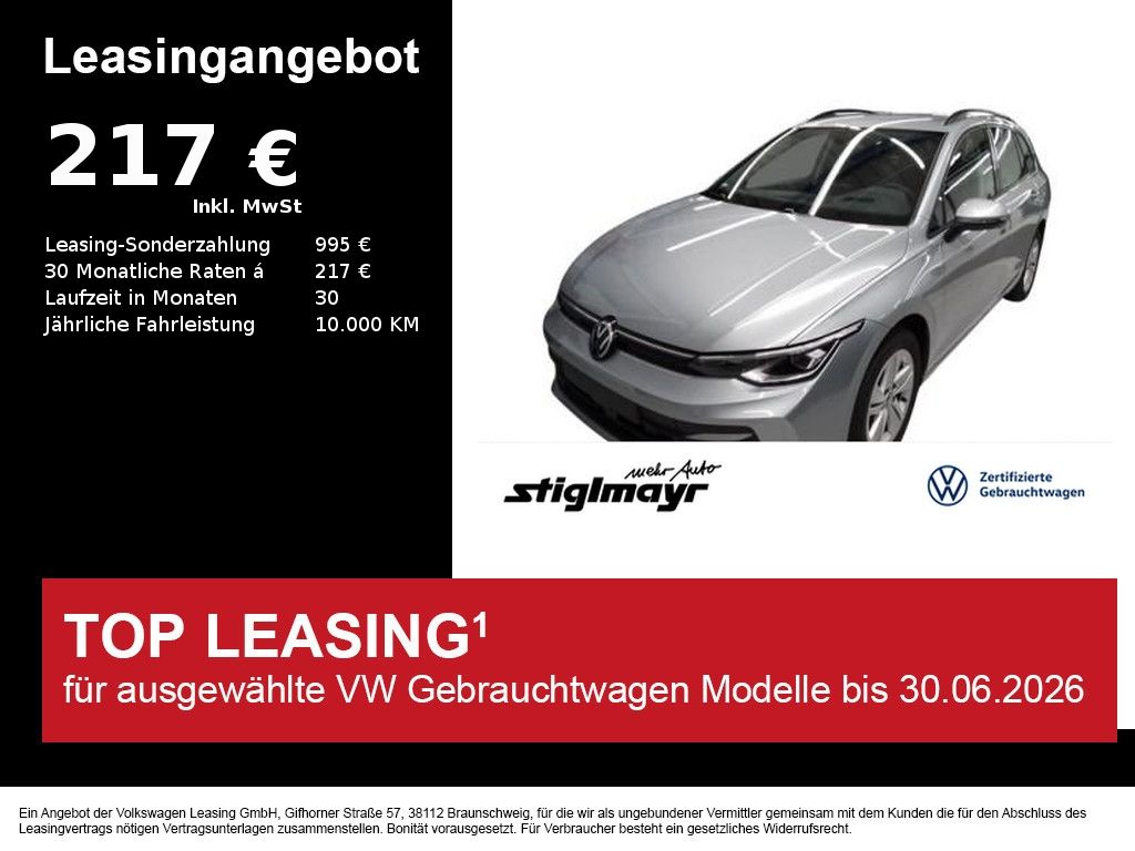 Golf VIII Variant 1.5 TSI ACC+AHK+HUD+LED+NAVI