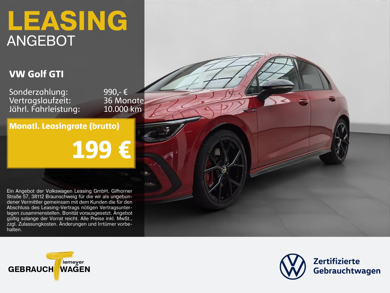 Volkswagen Golf GTI BLACK DSG PANO LM19 DCC H K foto 1