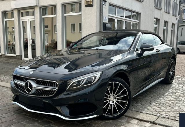 MERCEDES-BENZ S 500 AMG CABRIO 9G LED HUD 360 SOFT BURM DIST