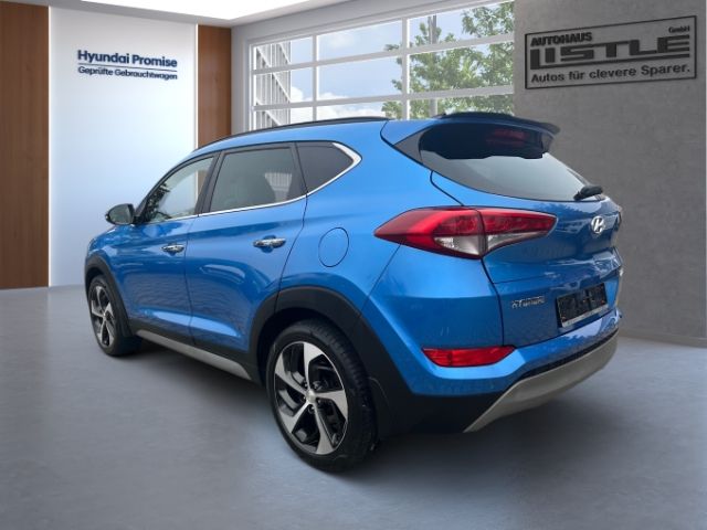 Fahrzeugabbildung Hyundai Tucson Premium 4WD 1.6 +LEDER+KLIMA+PDC+RFK+NAVI