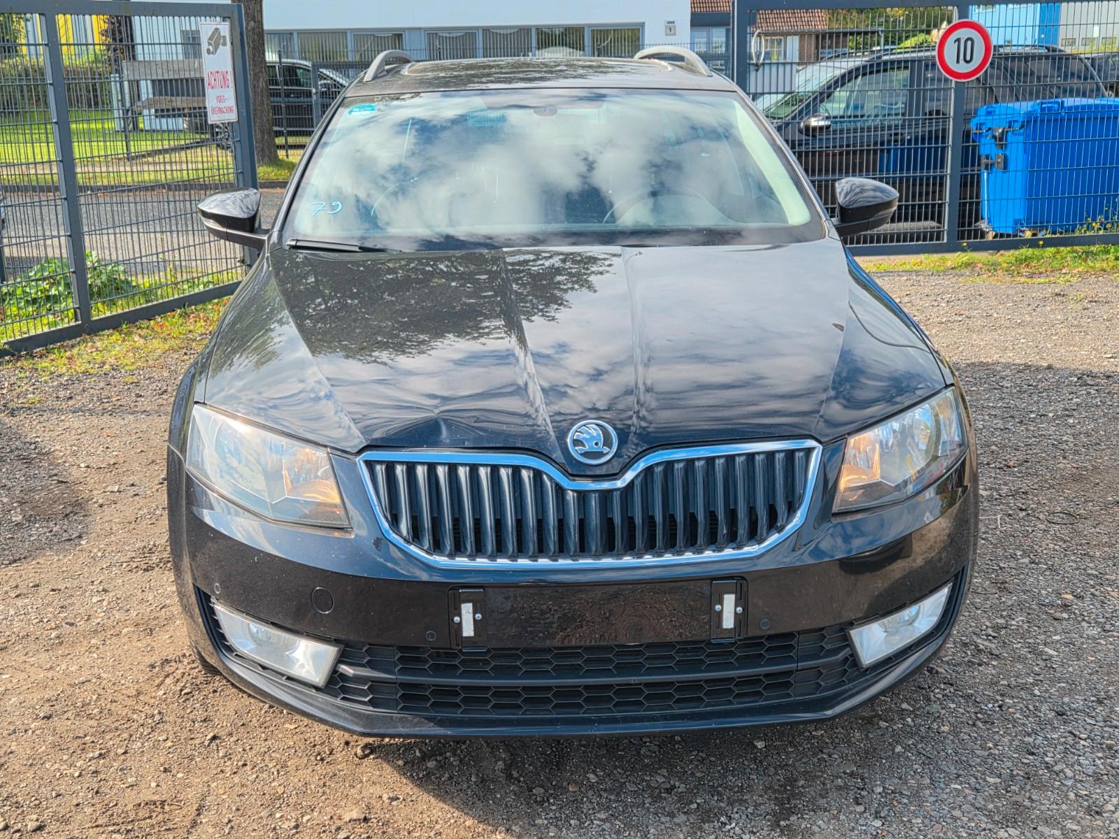Skoda Octavia 2014 — rear view