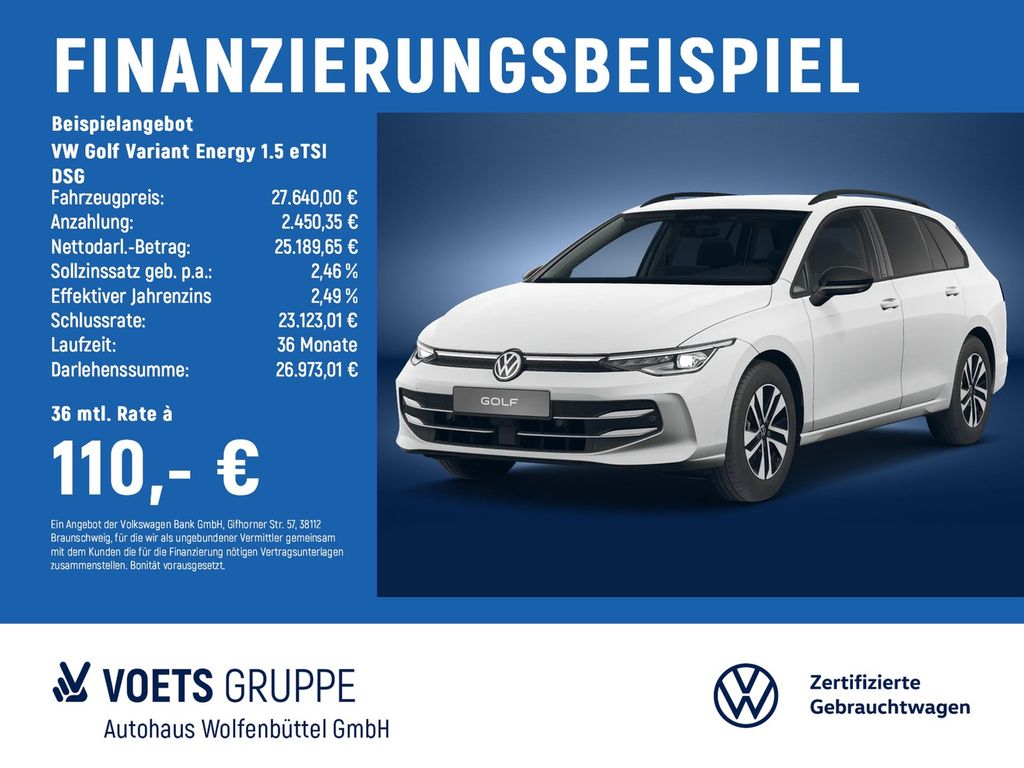 Golf Variant Energy 1.5 eTSI DSG AHK+AreaView
