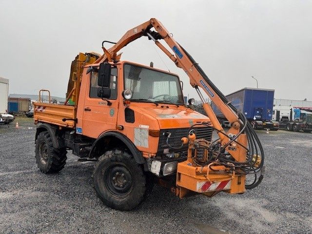 Unimog U 1400 Mulag Mäher Fernbedienung Hydr. Zapfwelle