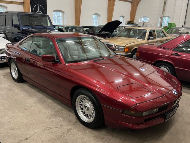 BMW 850Ci E31 Automatik, Calypsorot, nur 122.000 Km