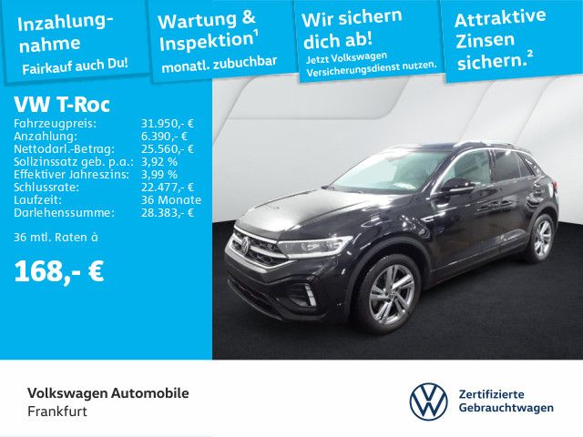 Volkswagen T-ROC 2.0 TDI DSG R-Line Navi AHK LED Heckleucht