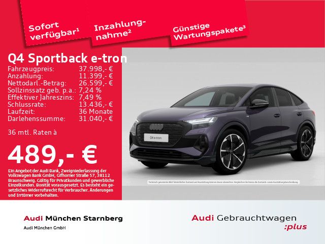 Audi Q4 Sportback 35 e-tron Navi pro Matrix LED Pano