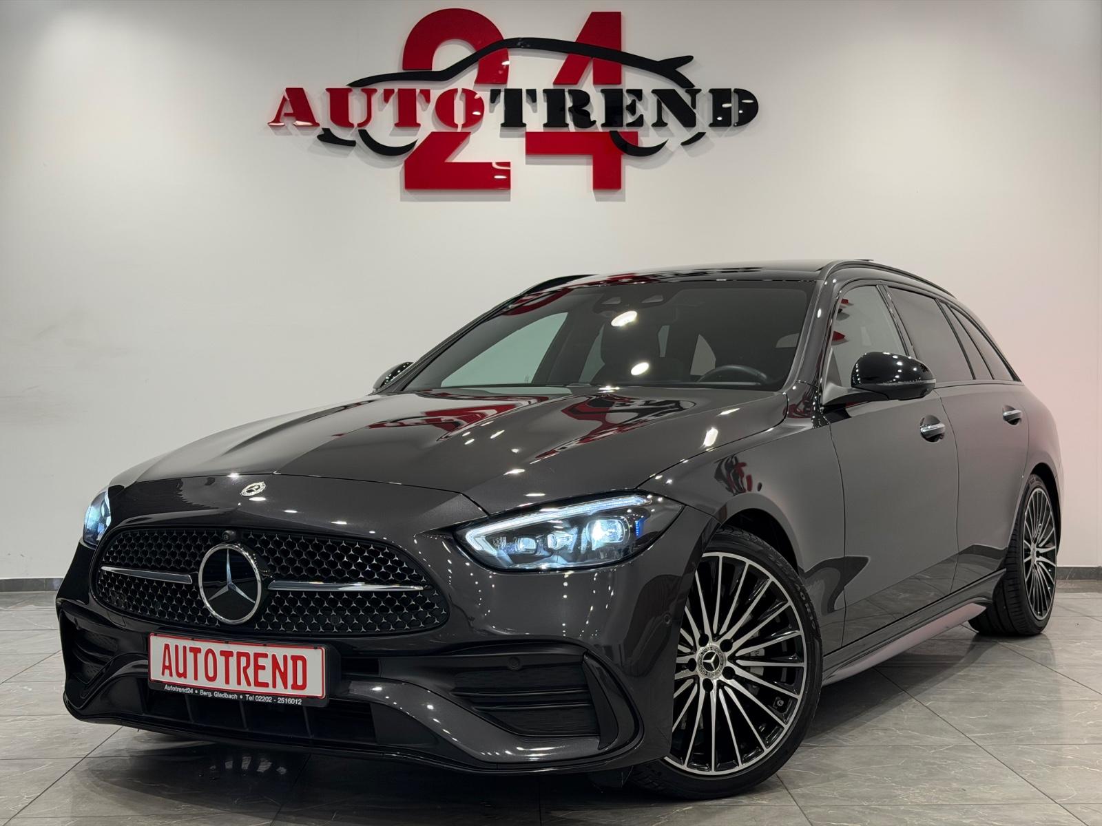 Mercedes-Benz C 220T d AMG-LINE PANO+HEAD-UP+°360KAM+BURM
