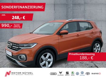 Volkswagen Leasingangebot: Volkswagen T-Cross 1.0 TSI STYLE LED+NAV+ACC+SHZ+2xPDC+DAB