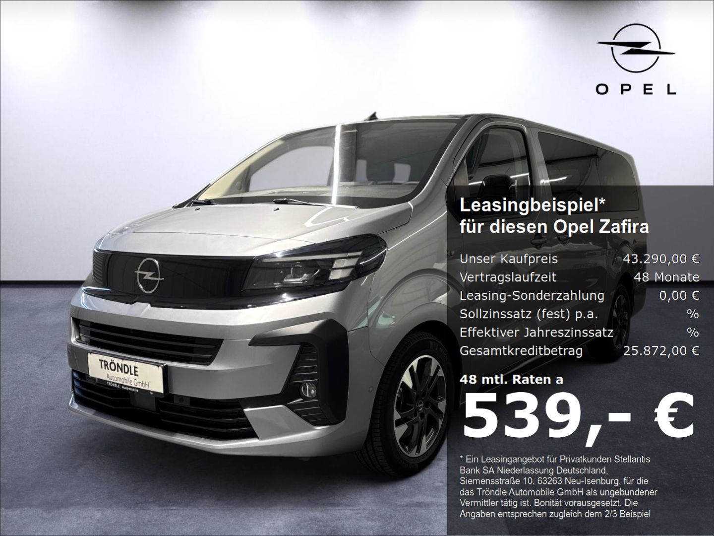 Opel Zafira - Bild 1