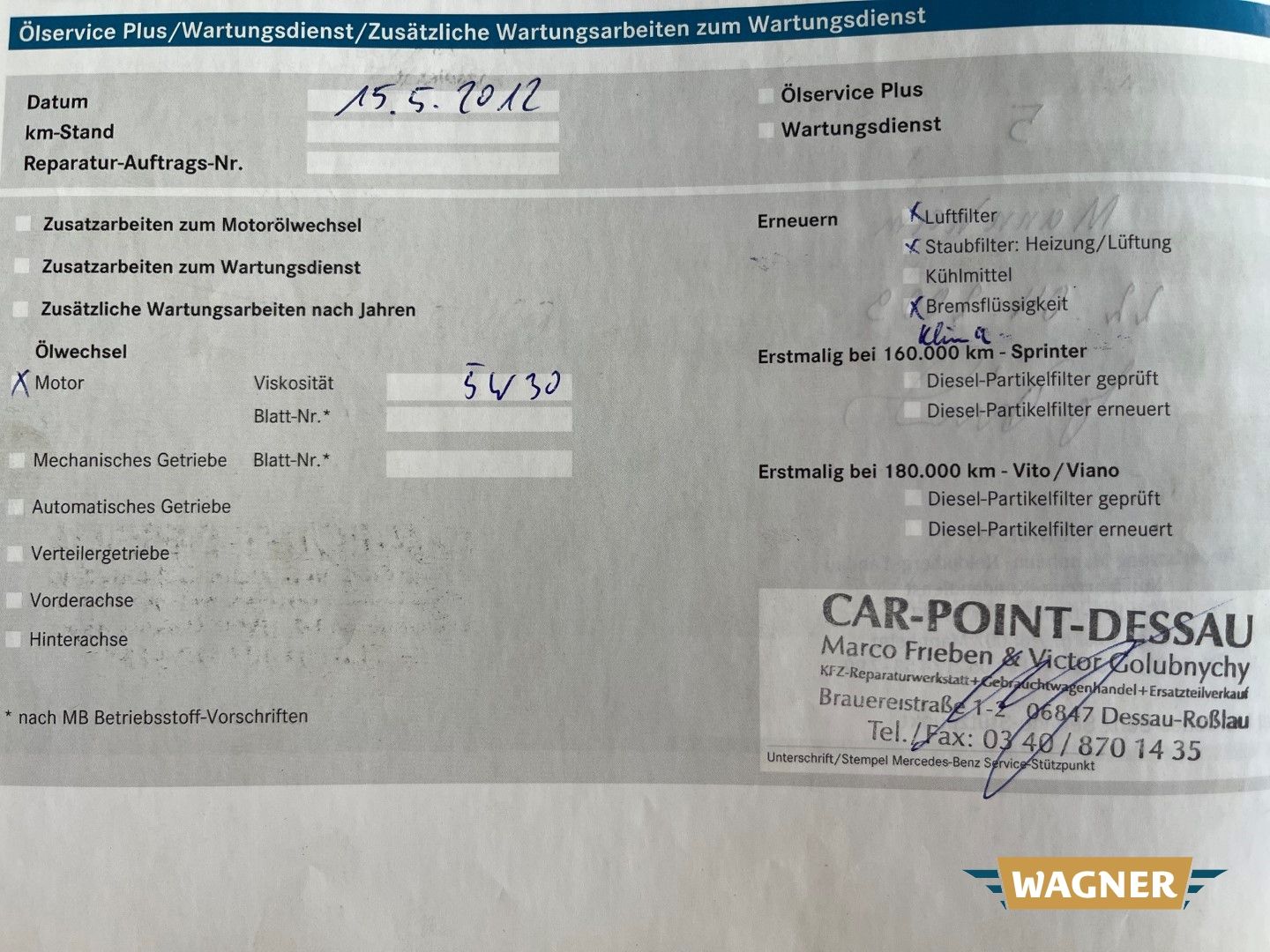 Fahrzeugabbildung Mercedes-Benz Sprinter II Tiefkühlkoffer CDI ThermoKing