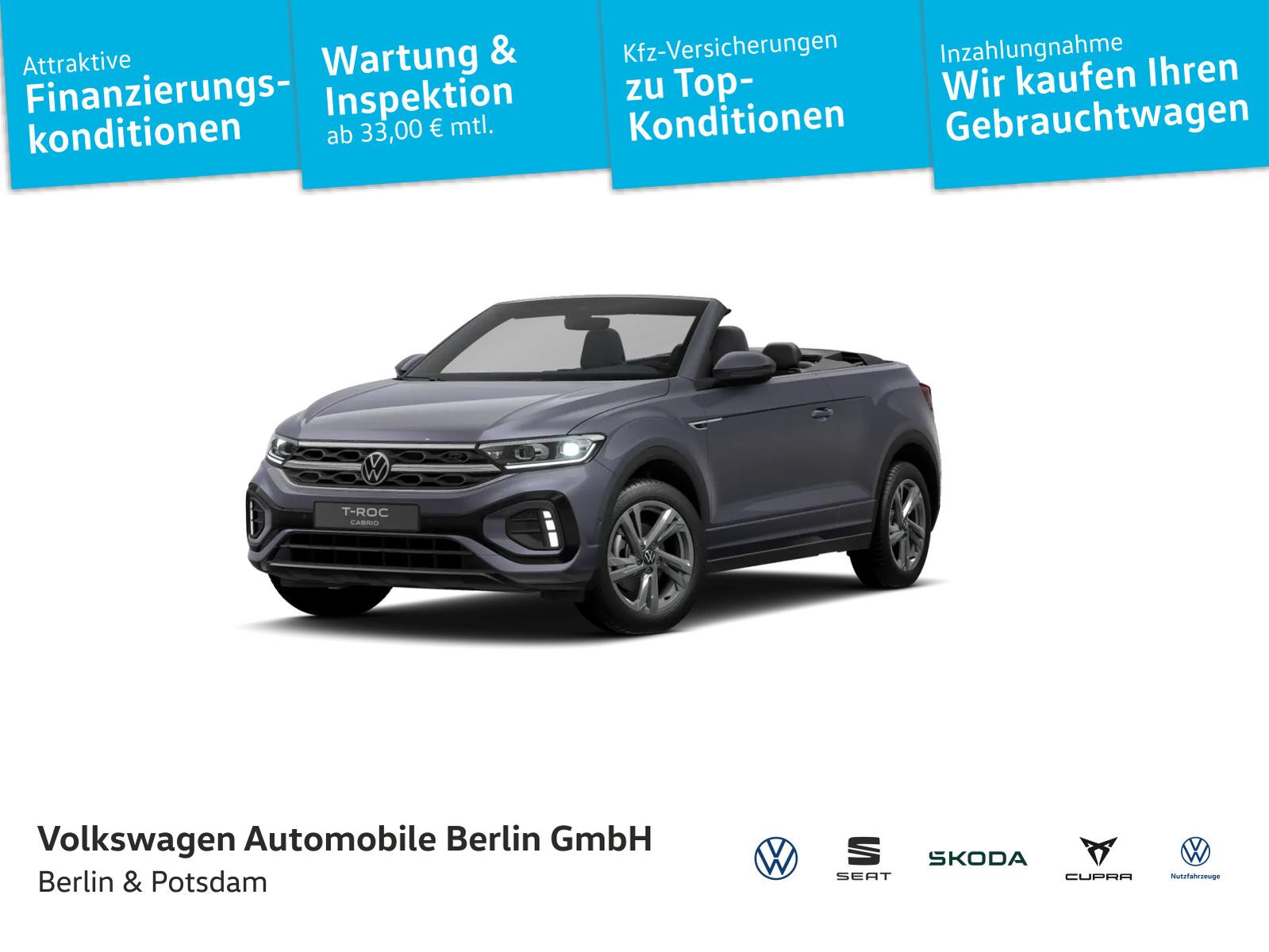 Volkswagen T-Roc Cabriolet 1.5TSI DSG R-Line NAVI PDC AHK L