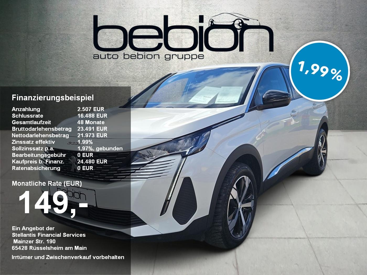 Peugeot 3008 1.5 BlueHDi 130 Allure Pack KeyLess LED PDC
