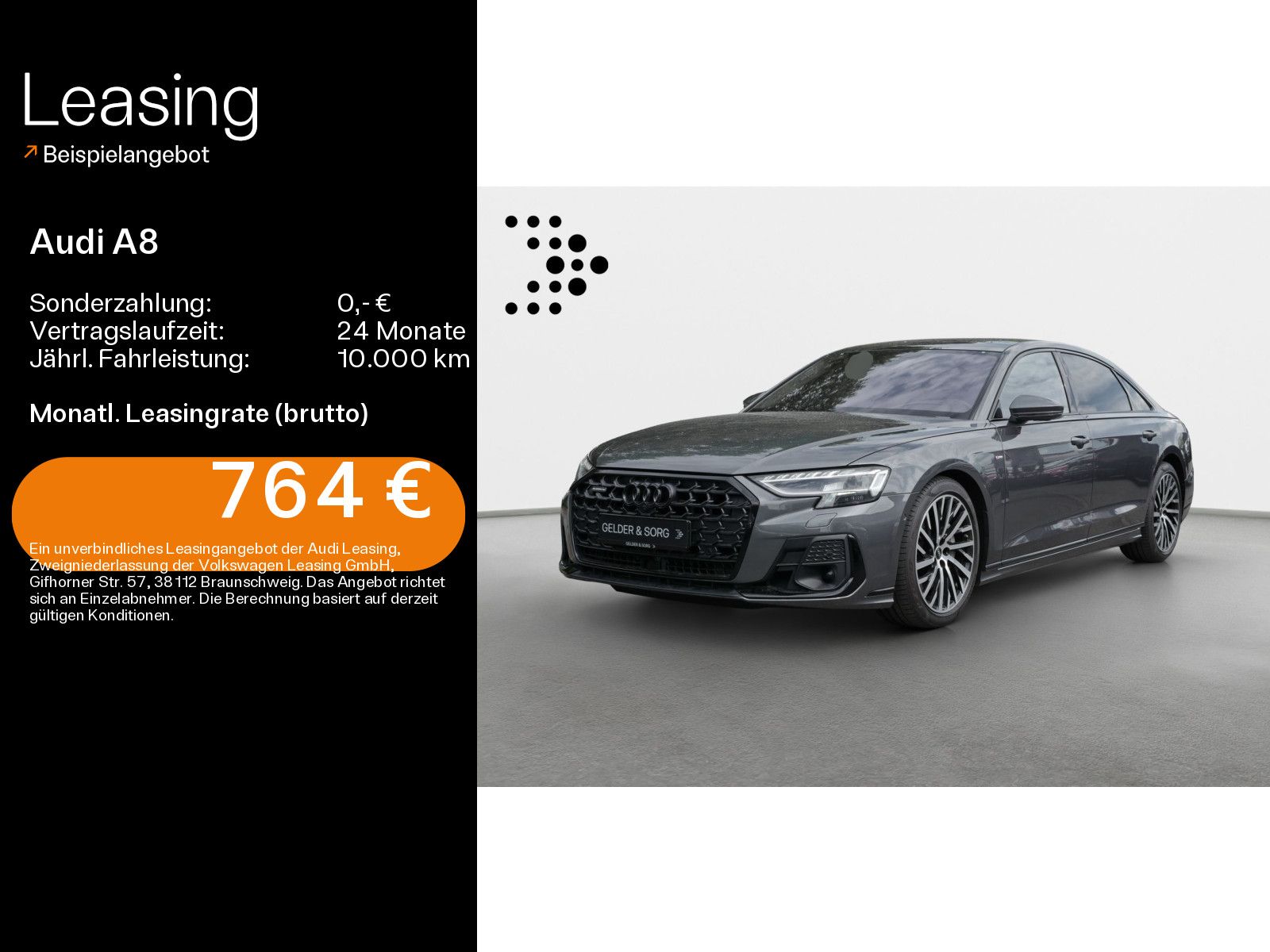 Audi A8 Lang 55 TFSI qu. S-line Pano*Stand*Air*B&O*