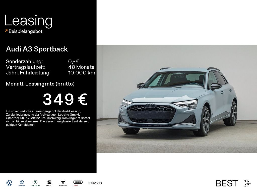 A3 Sportback Advanced TFSI CARPLAY*LED*KOMFORT*B