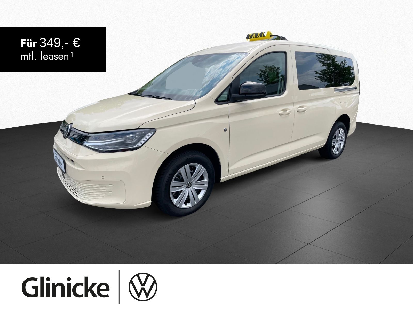 Volkswagen Caddy Maxi Taxi 2.0 TDI Taxameter Alarm LED Kame
