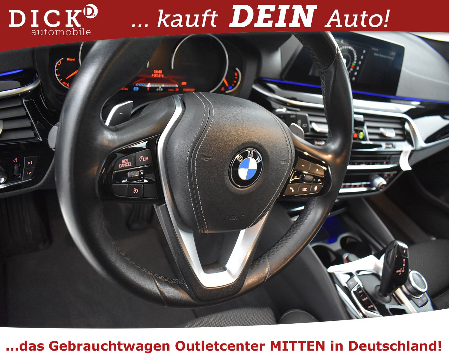BMW 520d Sport Aut. Sport Line SHADOW+NAVI+KAM+LED+M - Image 15