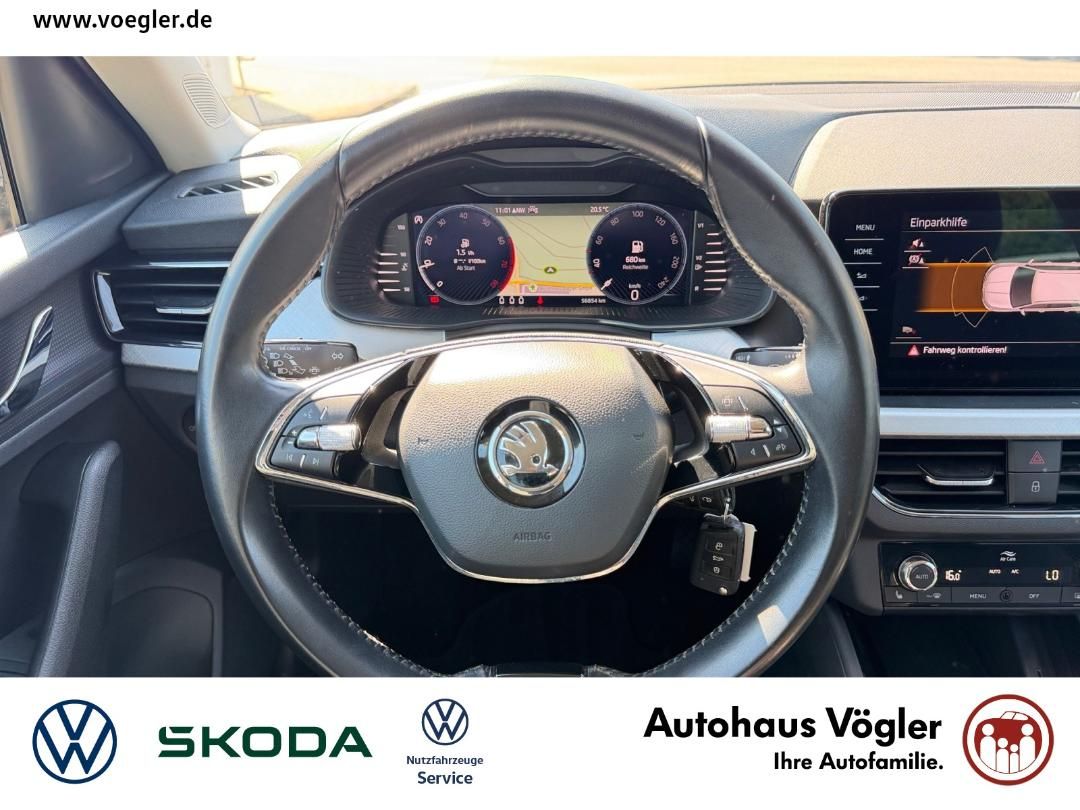 Kamiq 1,0 TSI Tour AHK Navi CarPlay LED Kamera