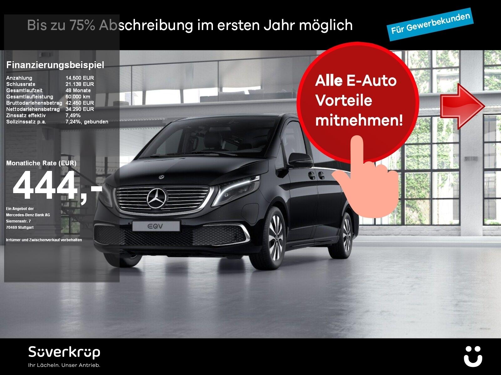 Mercedes-Benz EQV 300 AVANTGARDE KLIMA 360° LED 7SITZER BURM