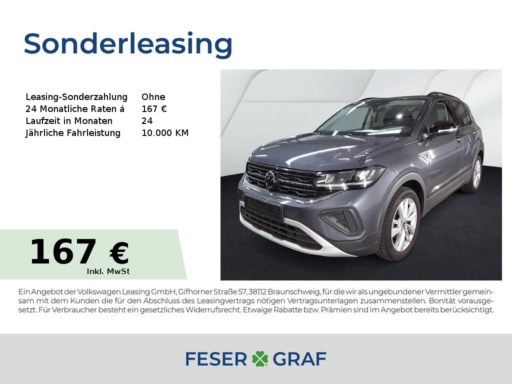Volkswagen T-Cross 1.0 TSI Goal ACC Alu 17" LED Navi Sitzh.