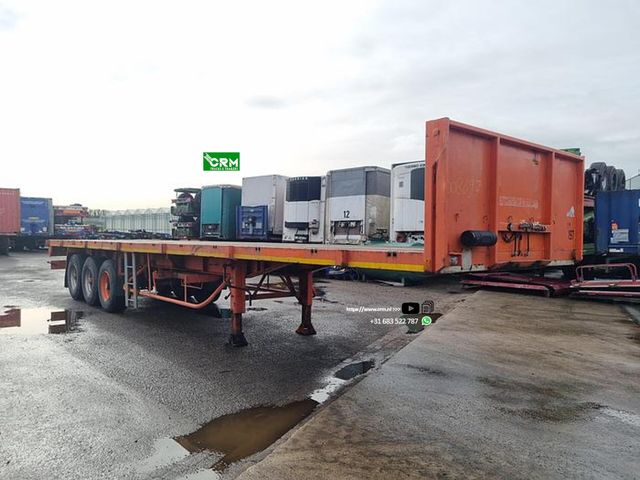 Lag 3 AXLE FLATBED TRAILER STEEL SUSPENSION  DRUM BR