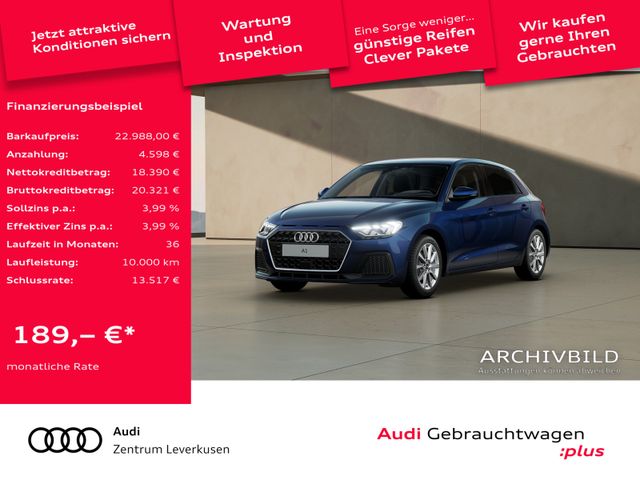 Audi A1 Sportback 25 TFSI advanced SHZ VIRT LED KLIMA