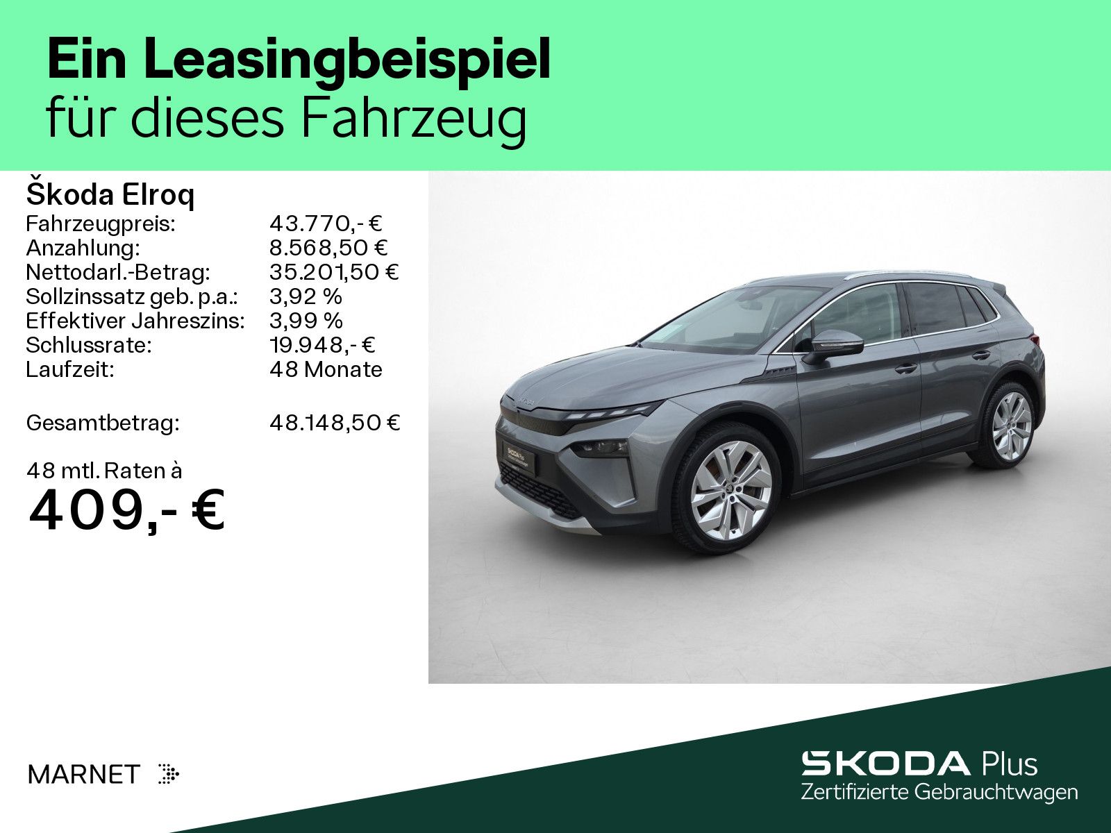 Skoda Elroq 85 Loft *Navi*Wärmep.*AHK*Matrix*El.Heck*K imagem 2