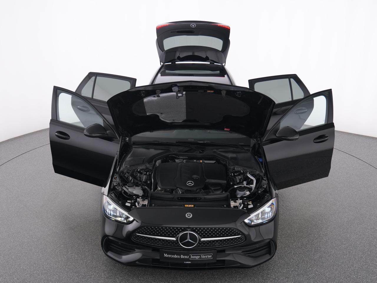 Mercedes-Benz C 220 d T AMG+MBUX+Pano+Burm+19''+DLIGHT+AHK+360
