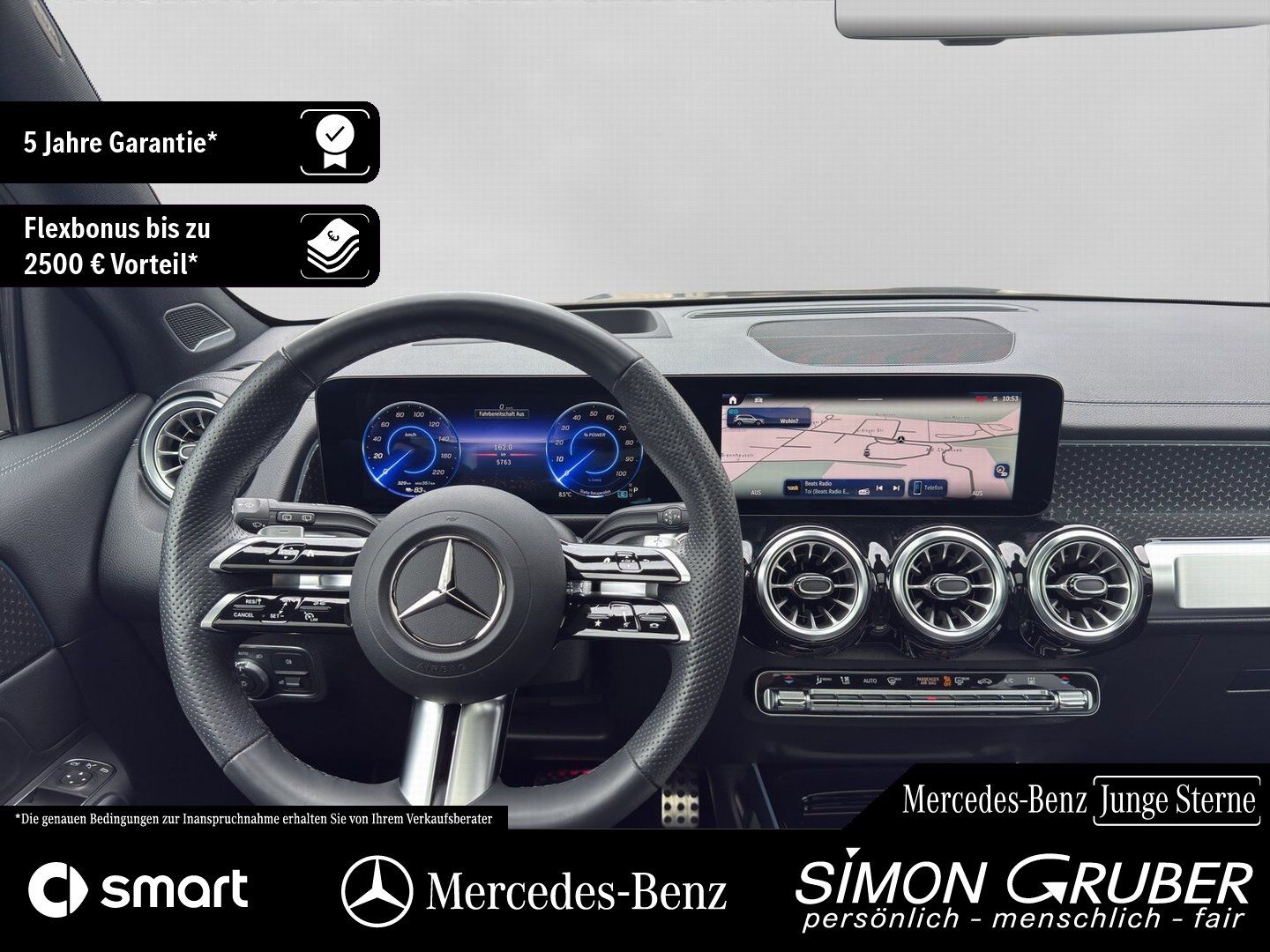 Fahrzeugabbildung Mercedes-Benz EQB 350 4M AMG Pano HUD Burm 7Sitzer 360° Magno