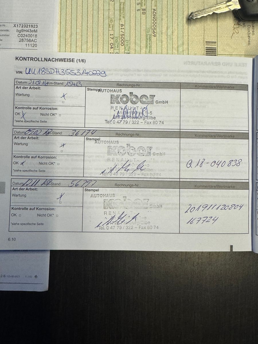 Fahrzeugabbildung Dacia Dokker Express Ambiance 1.6 LPG GAS NAVI AHK SHZ