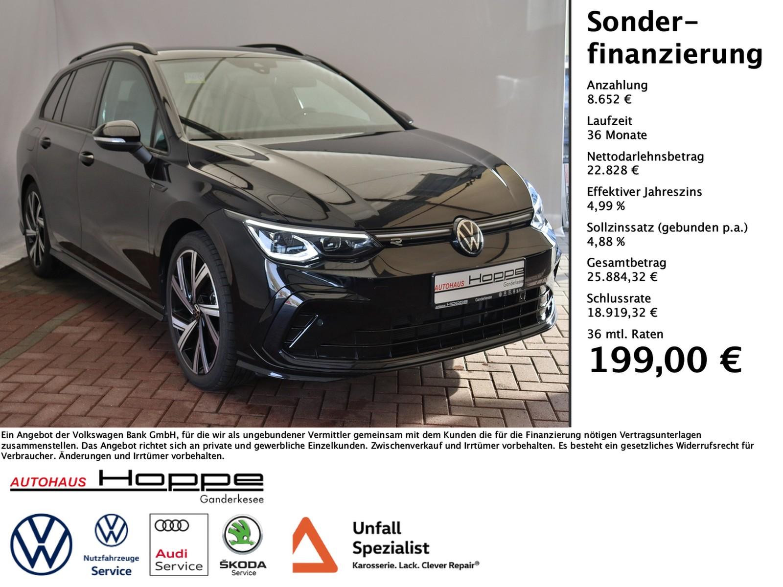 Volkswagen Golf VIII R-Line 1.5eTSI DSG+RFK+NAVI+APP+BLACKS