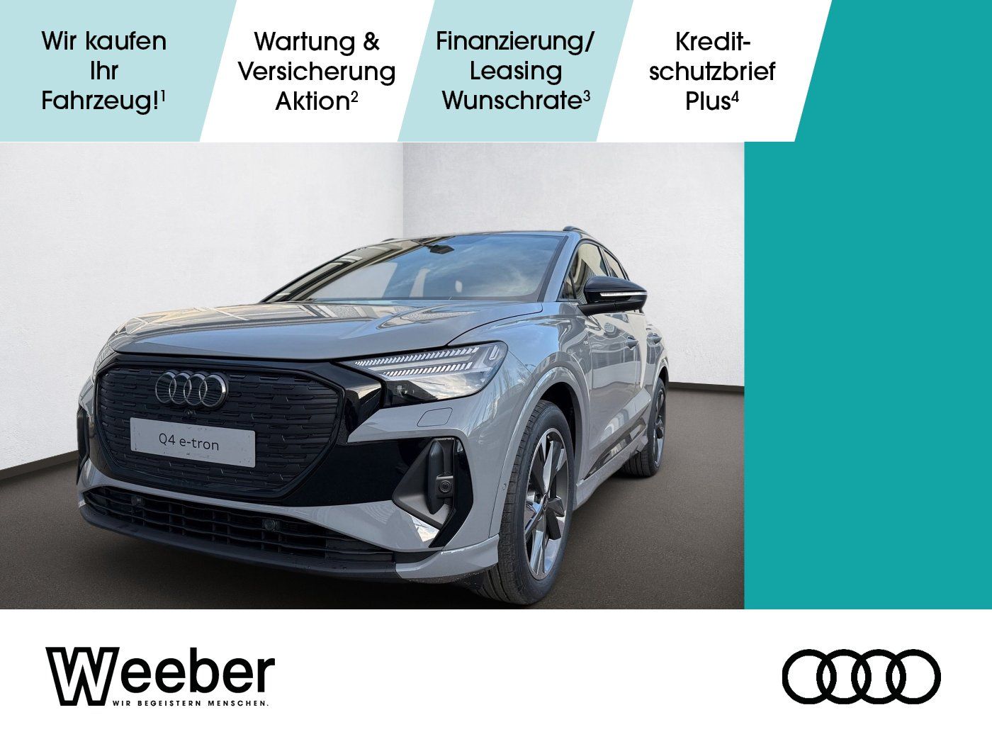 Audi Q4 40 e-tron 150KW HeadUp AHK Navi LED Kamera