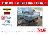 Eduard Dreiseitenkipper 3t mit Gitteraufsatz/E-Pumpe - Eduard Pkw-Anhänger