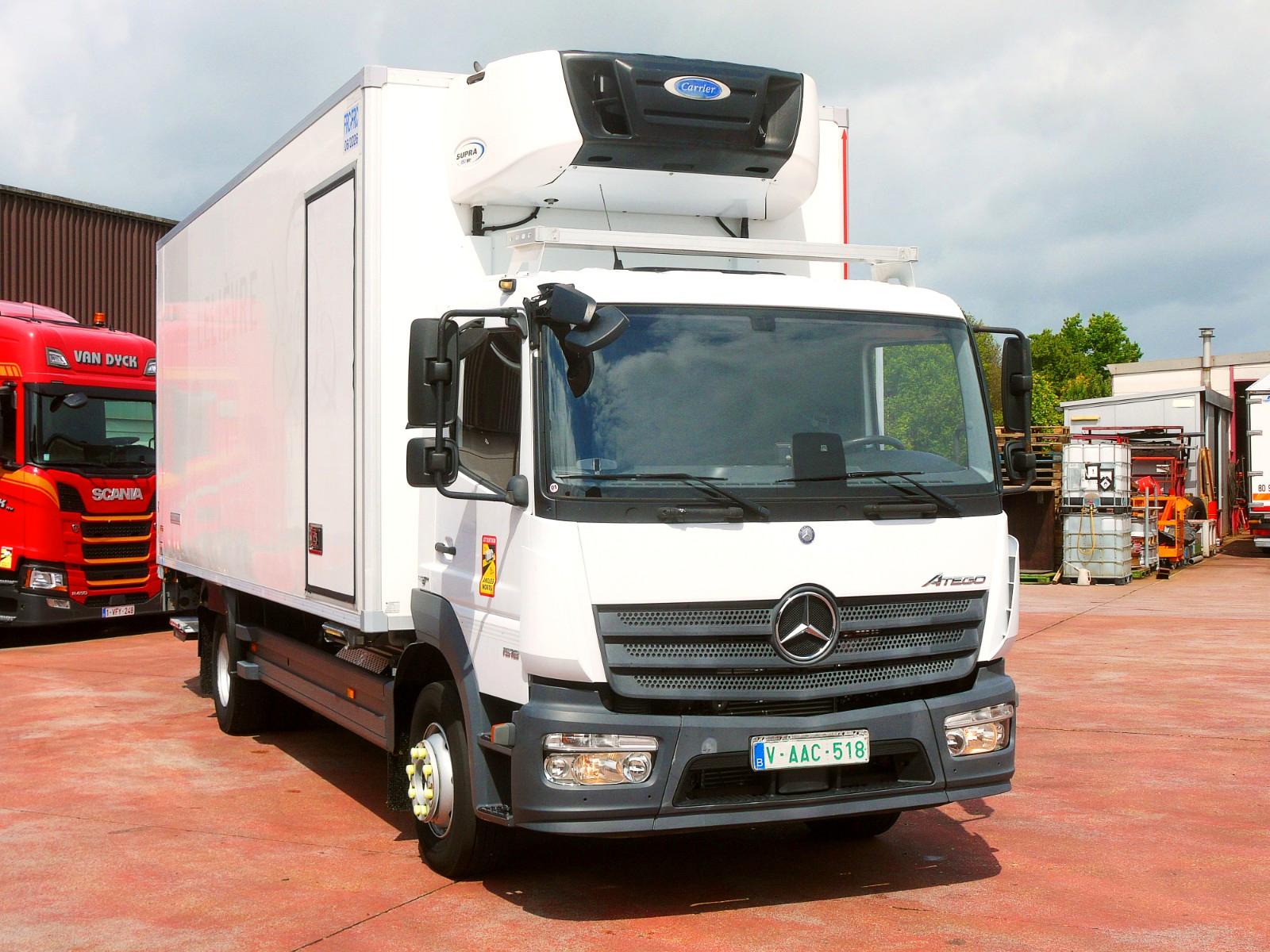 Mercedes-Benz 1518 ATEGO KUHLKOFFER CARRIER SUPRA 850 MT LBW