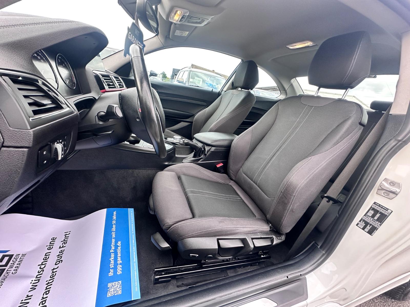 BMW 218 d Coupe Sport Line Navi SitzHz PDC LED 1.Hand, миниатюра 11