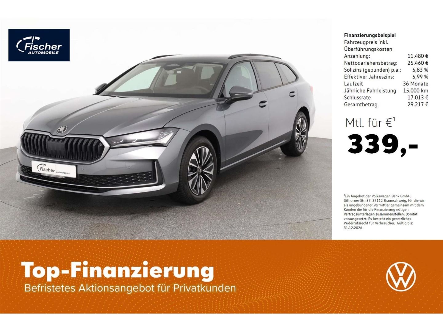 Skoda Superb Combi 2.0 TSI Selection foto 1