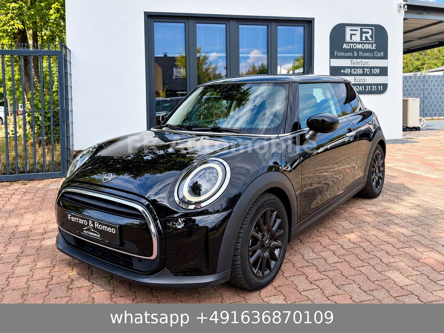MINI ONE 2022, 1.5 benzīns, Automāts, Hečbeks, Melns — Latvijā