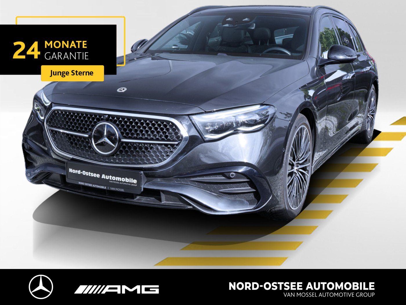 Mercedes-Benz E 220 d T AMG EDITION NIGHT DISTRO PANO AHK 360°