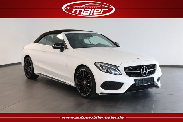 Mercedes-Benz C 220 d 4M 9G Cabrio AMG Line Night-NAV-LED-BURM