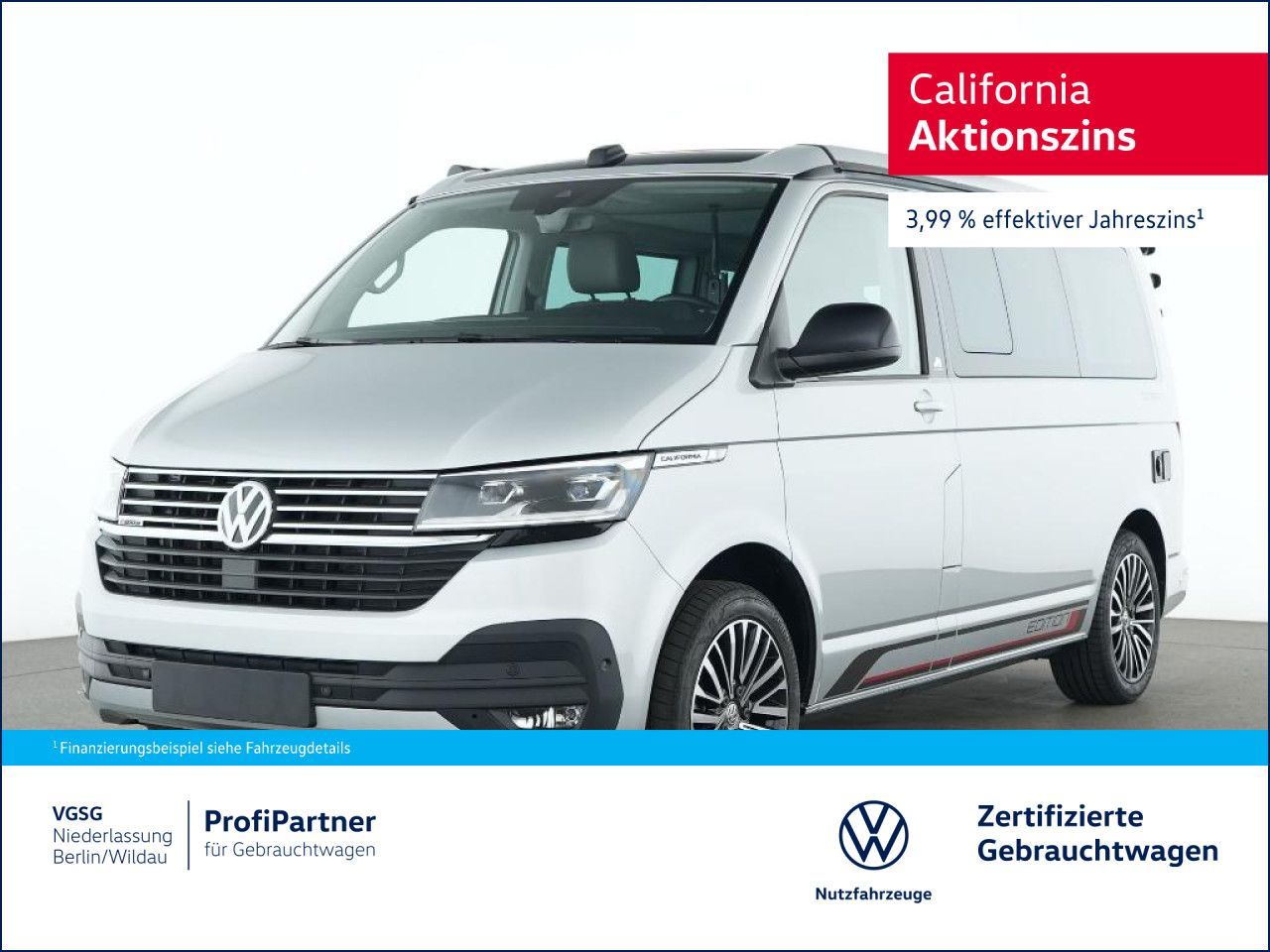 Volkswagen T6.1 California Ocean Edition 4Motion AHK LED